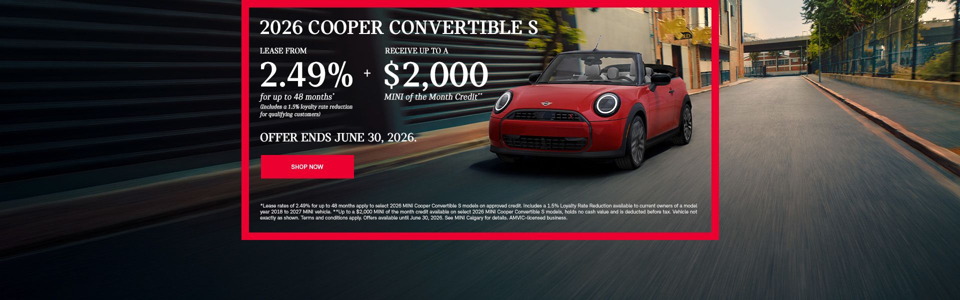 2026 Cooper Convertible S