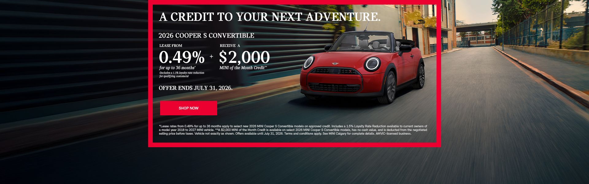2026 Cooper S Convertible