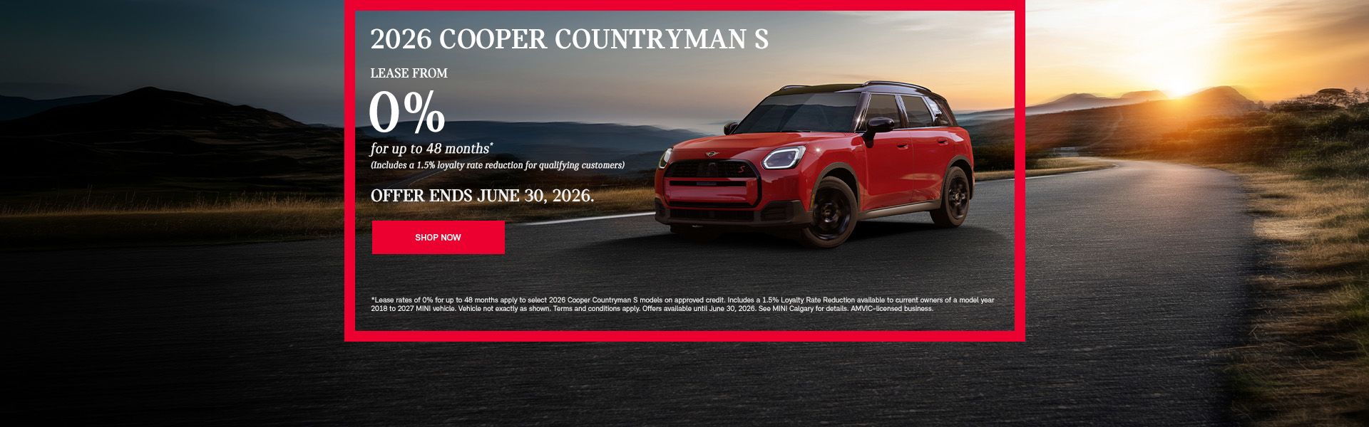 2026 Cooper Countryman S