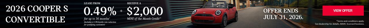 2026 Cooper Convertible S