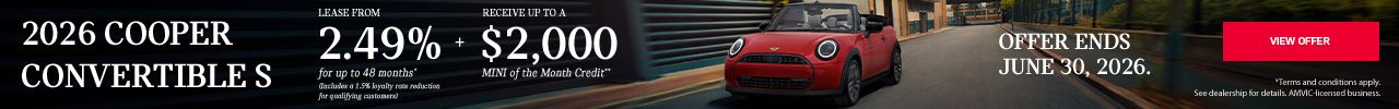 2026 Cooper Convertible S