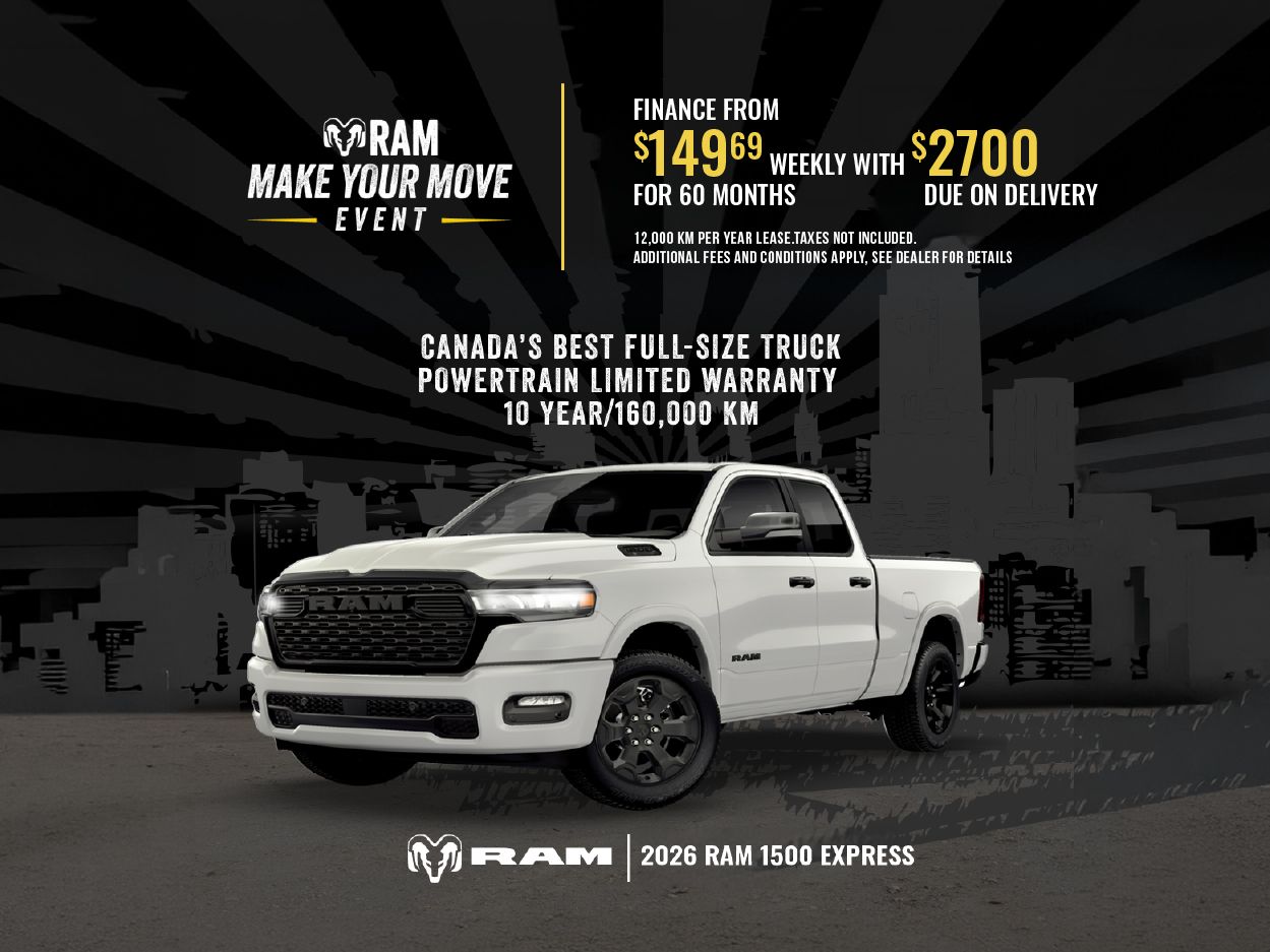 Get the 2026 Ram 1500!