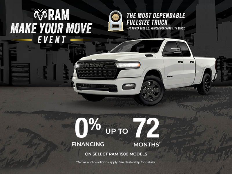 RAM Makes Your Move Event | 2026 RAM 1500