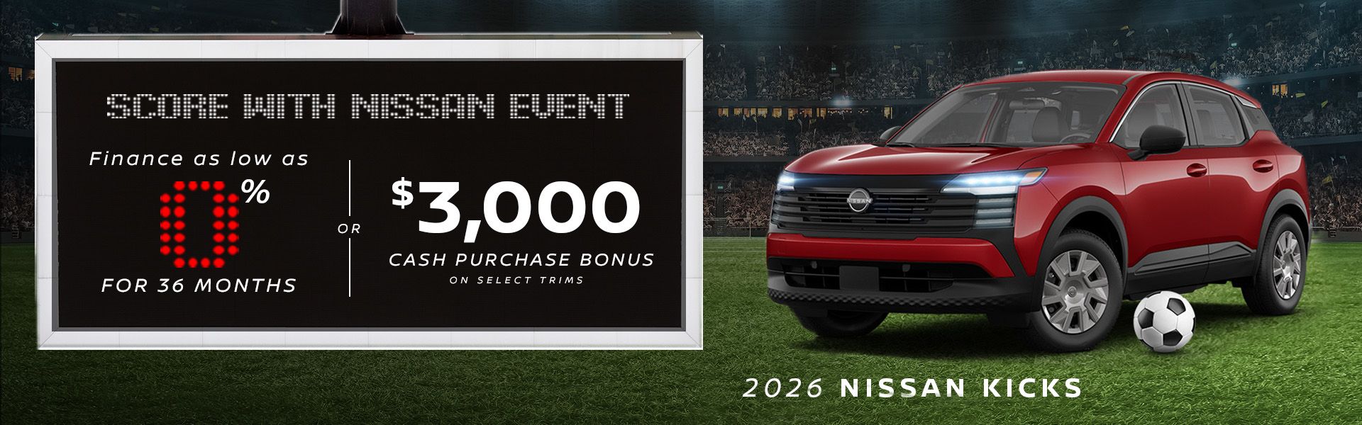 2026 Kicks - June Offers