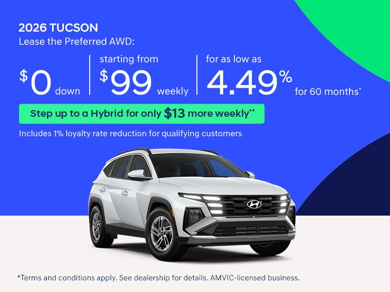 2026 Tucson Preferred AWD
