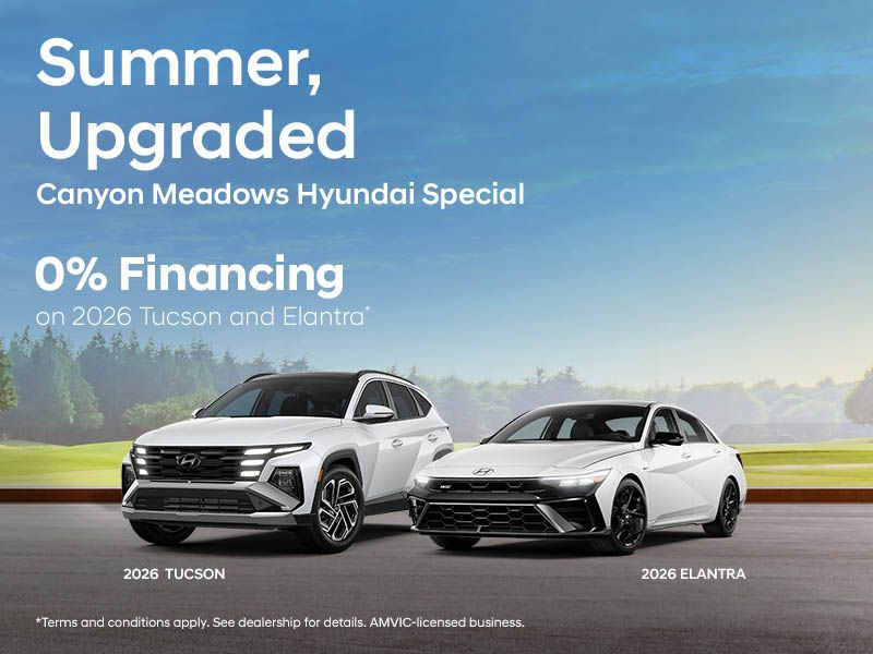 Summer, Upgraded | 2026 Tucson and Elantra