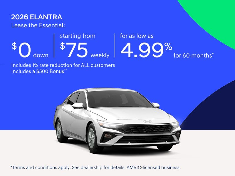 2026 Elantra Essential