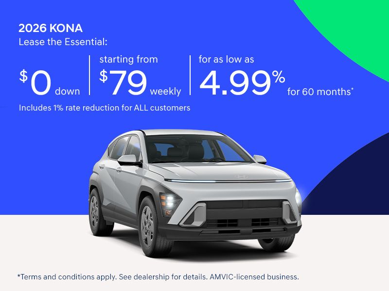 2026 Kona Essential