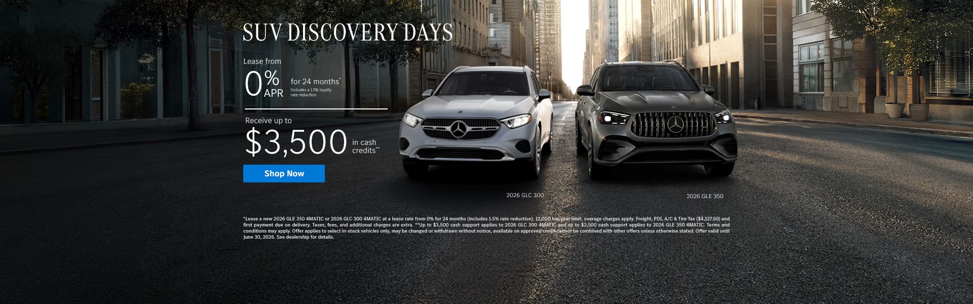 SUV Discovery Days