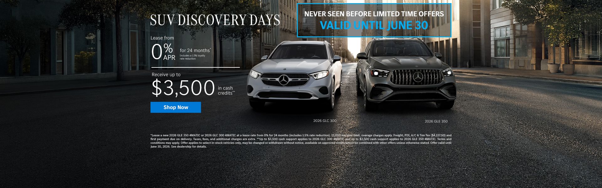 SUV Discovery Days