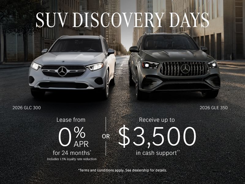 SUV Discovery Days | 2026 GLC & GLE