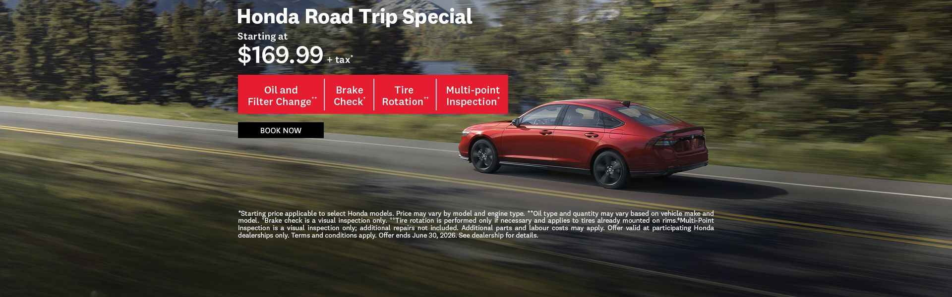 Honda Road Trip Special