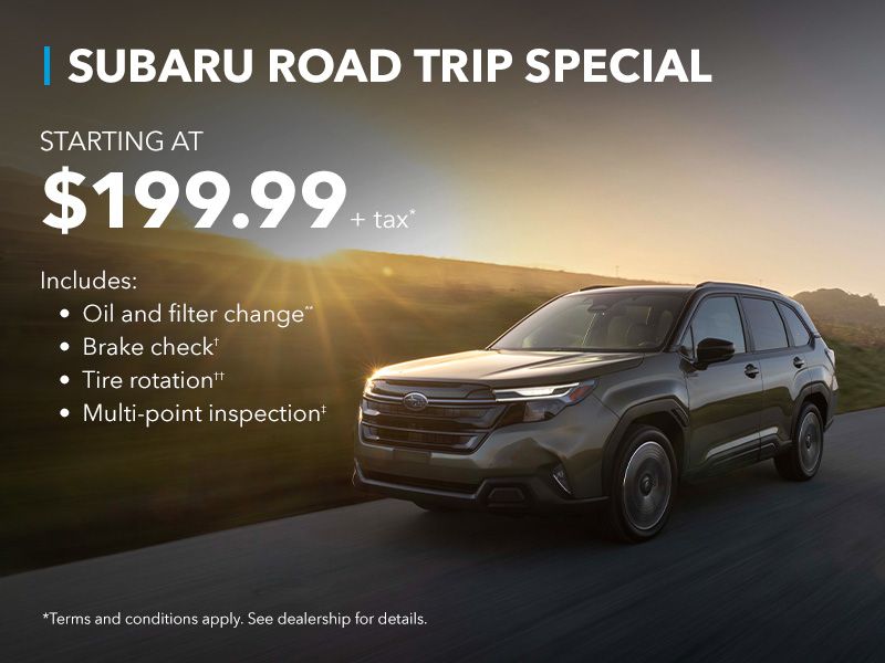 Subaru Road Trip Special