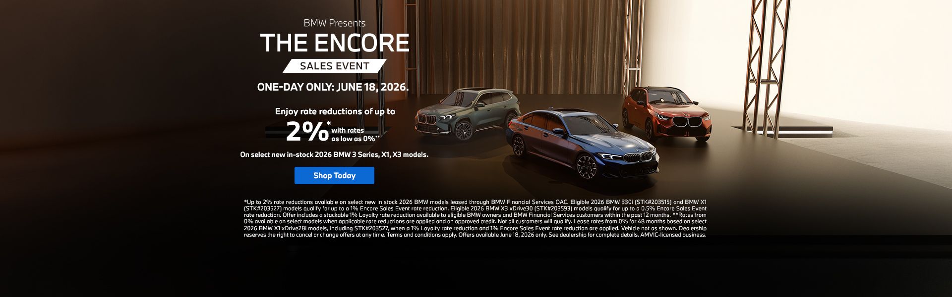 The Encore Sales Event | One day only: June 18