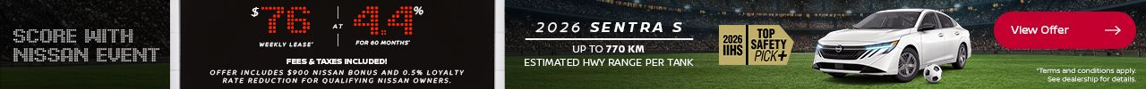 Score with Nissan Event | 2026 Sentra S