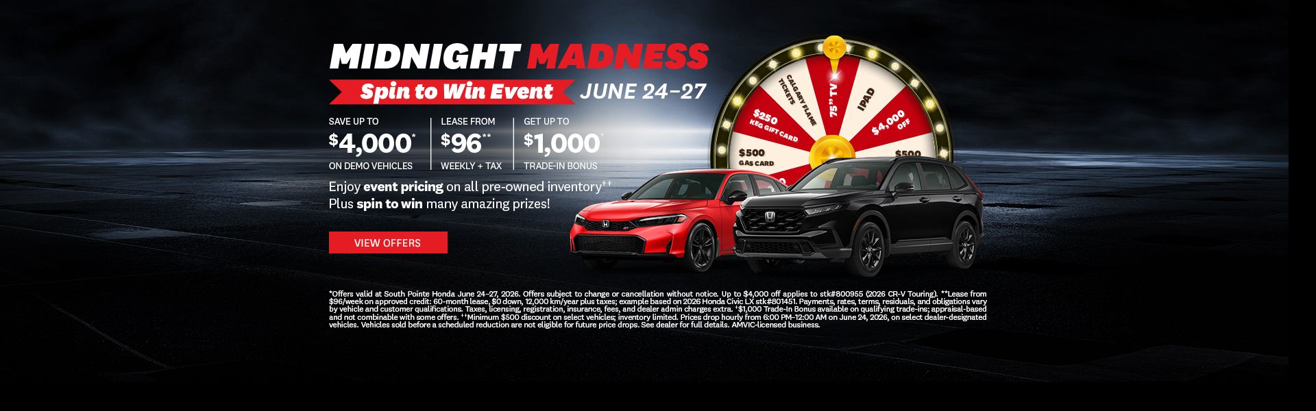 Midnight Madness Spin to Win Event (Copy)