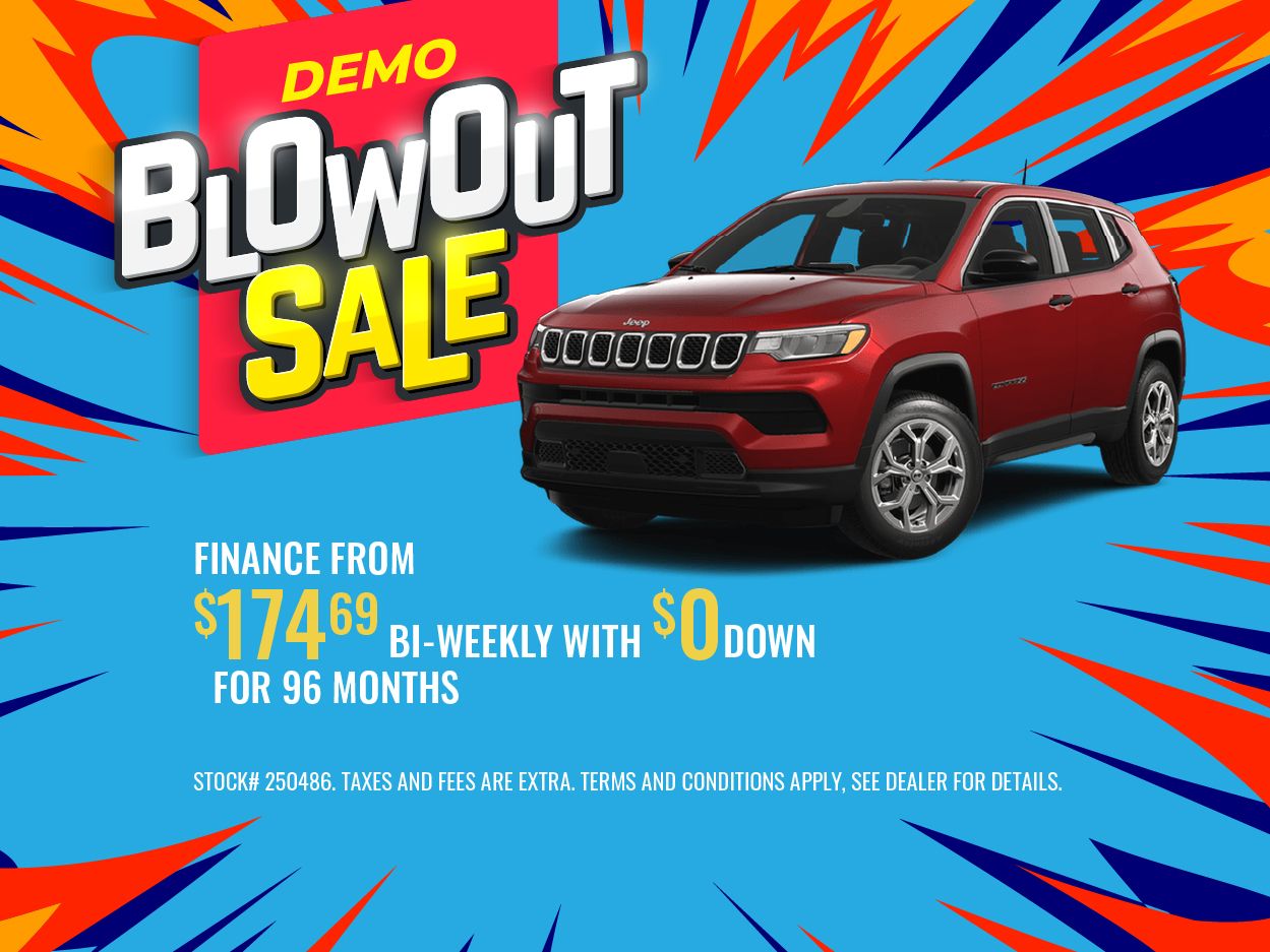 2025 Jeep Compass Blow-Out Sale