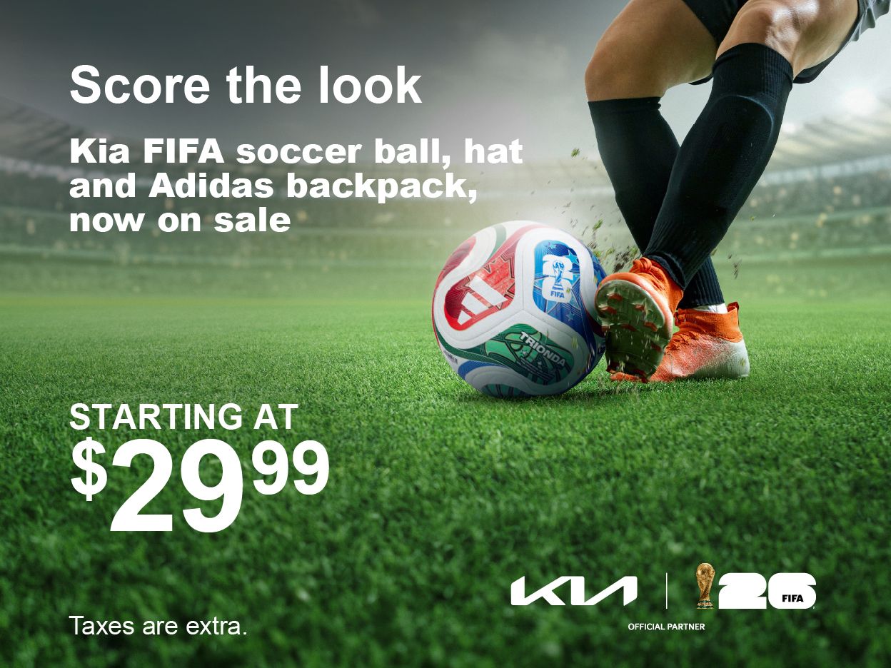 Kia x FIFA Merchandise + More