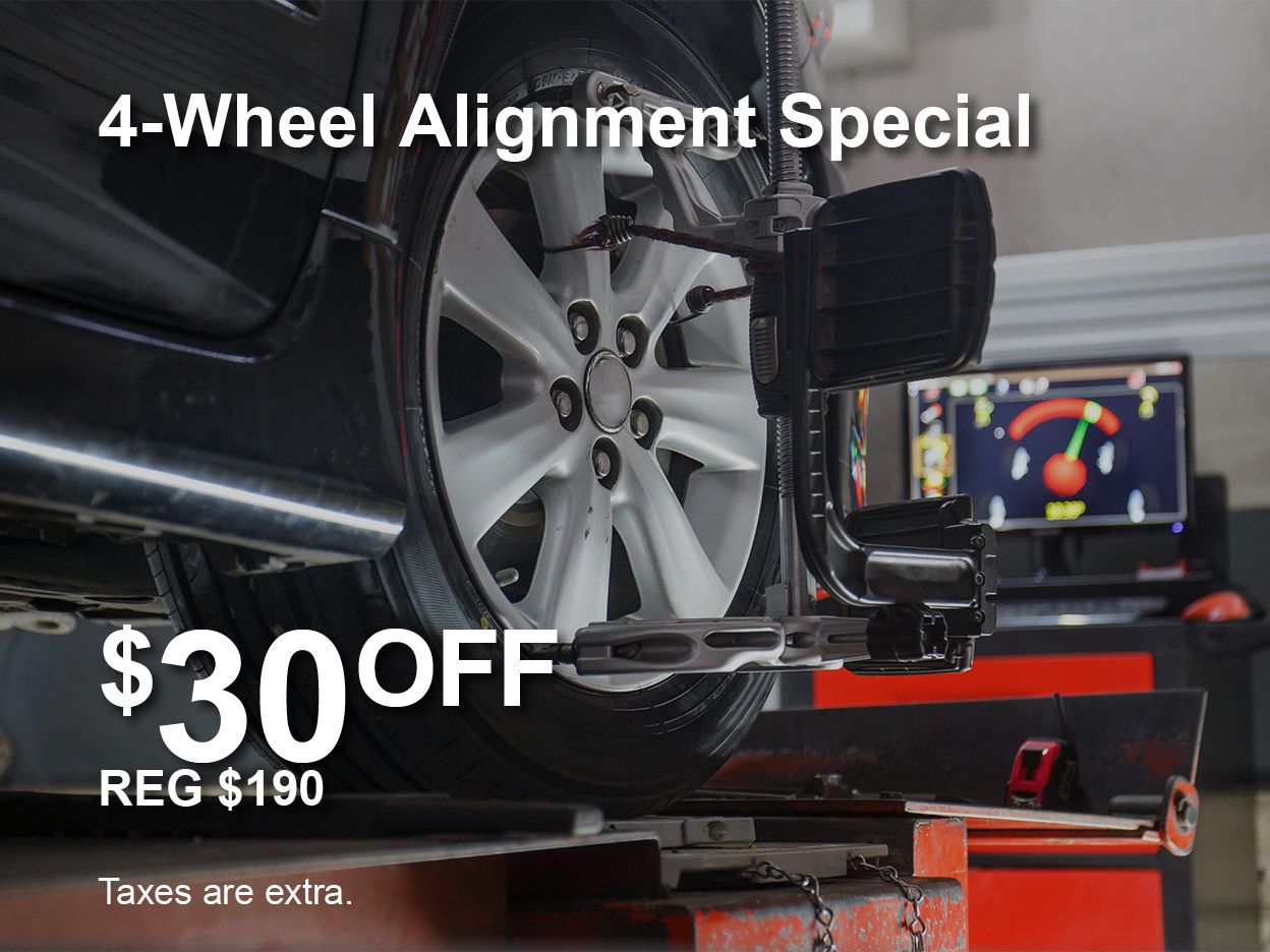 4-Wheel Alignment Special