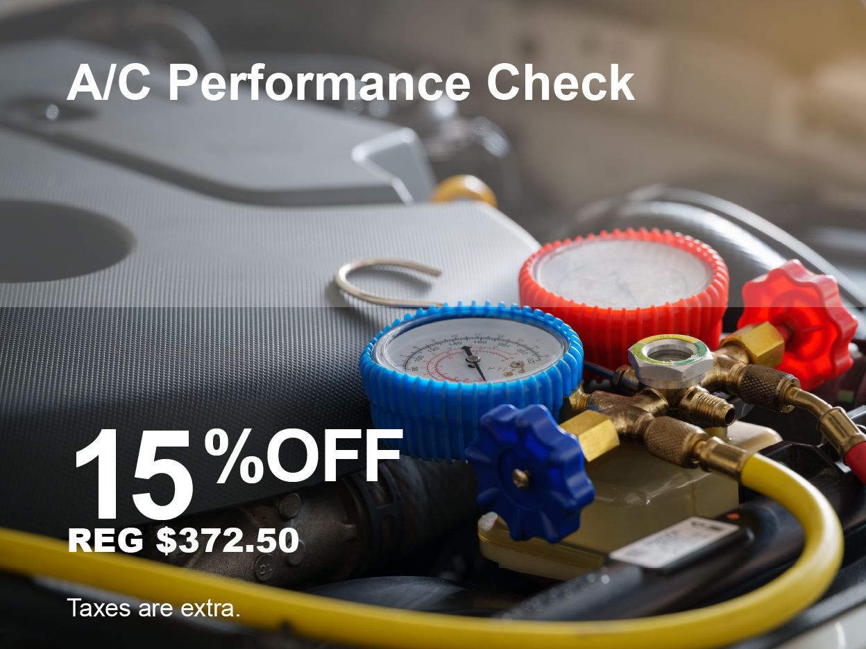 A/C Performance Check Special