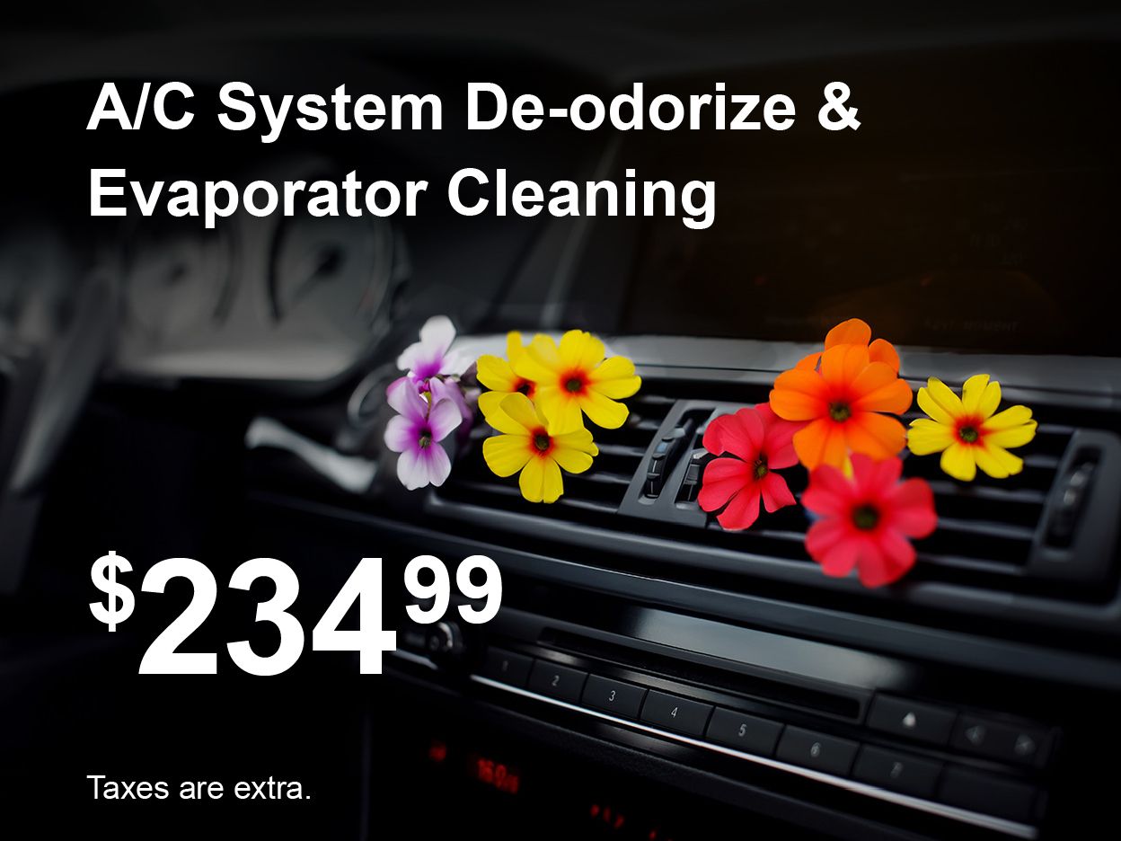 A/C System Cleaning Special