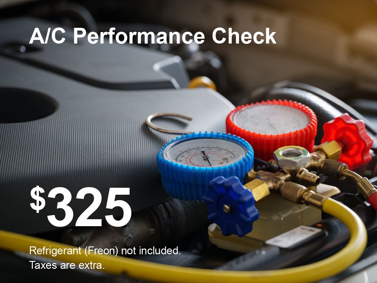 A/C Performance Check Special