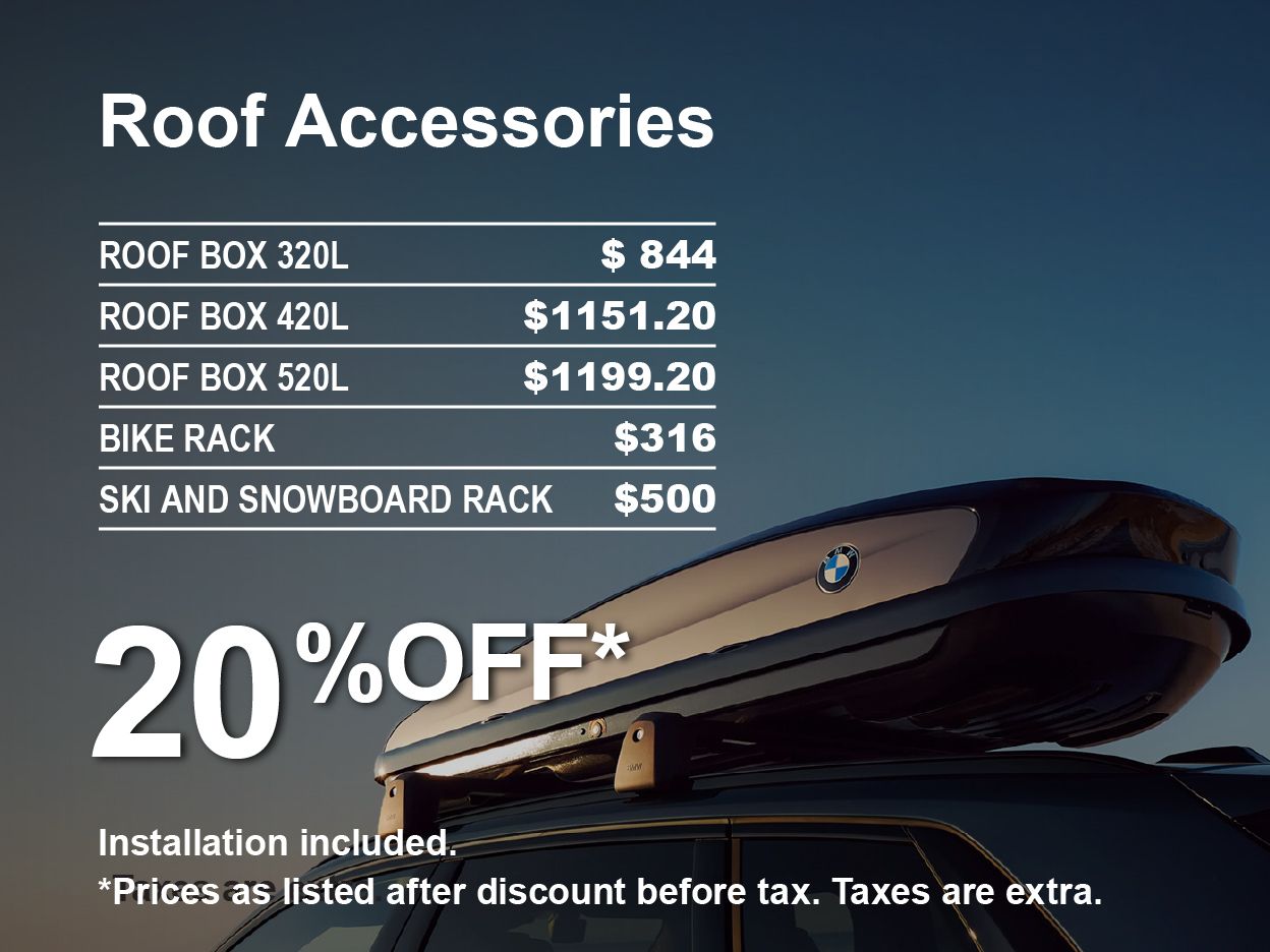 Roof Accessories Special
