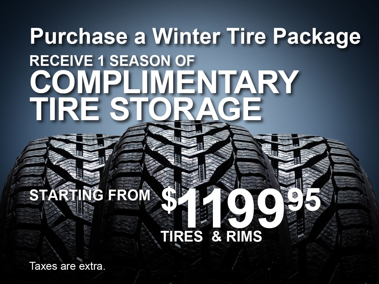 Winter Tire Purchase & Storage Special