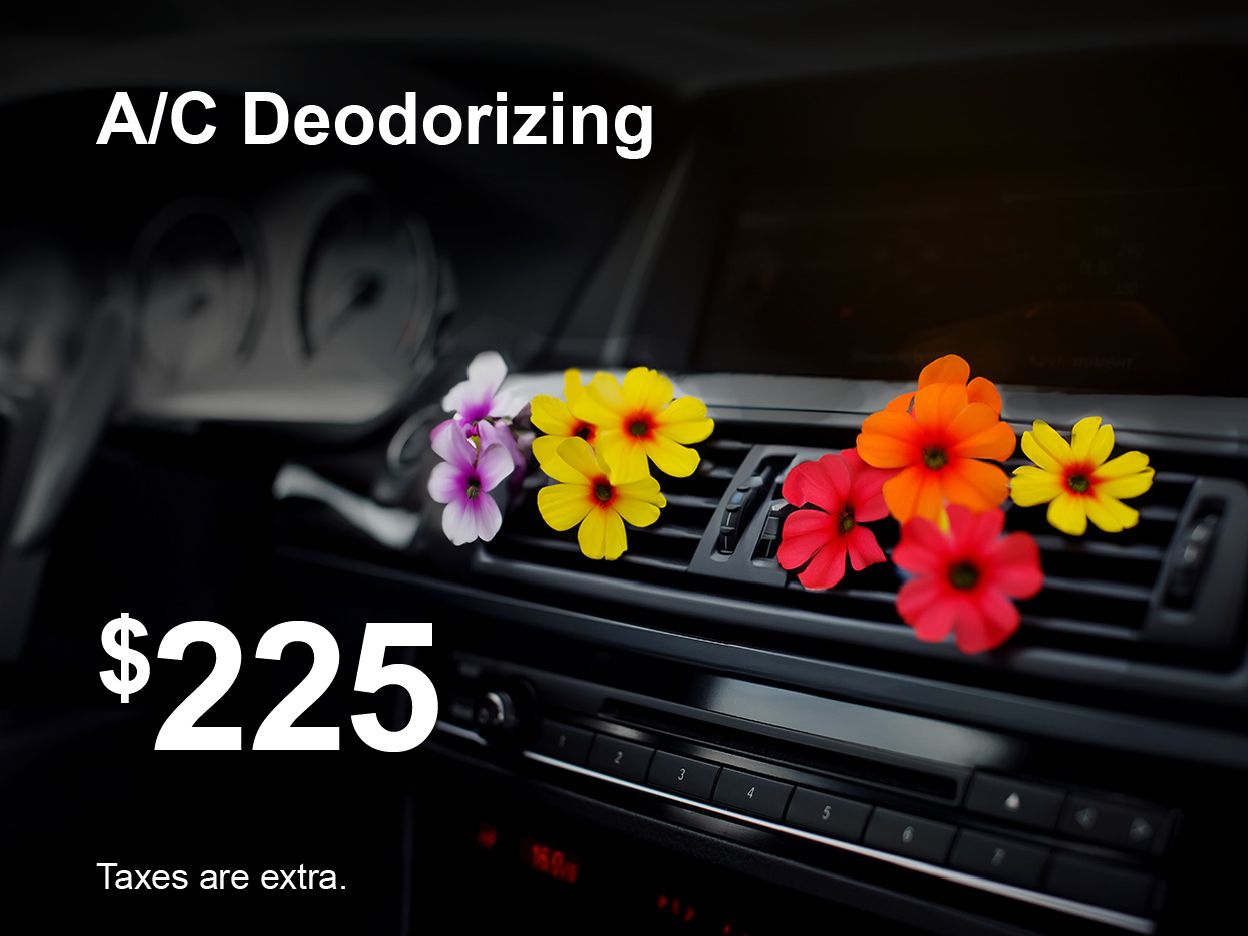 A/C Deodorizing Special