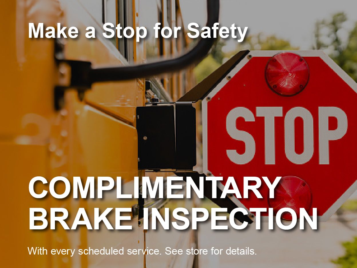 Complimentary Brake Inspection Special
