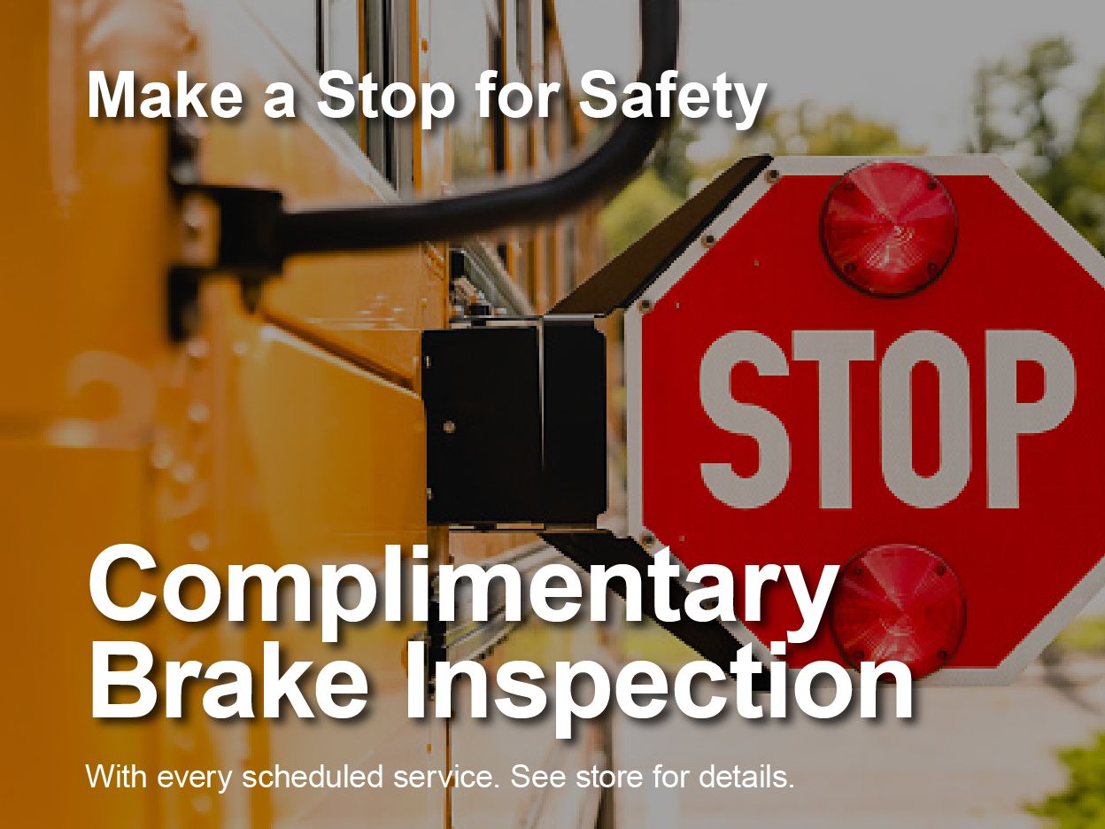 Complimentary Brake Inspection Special