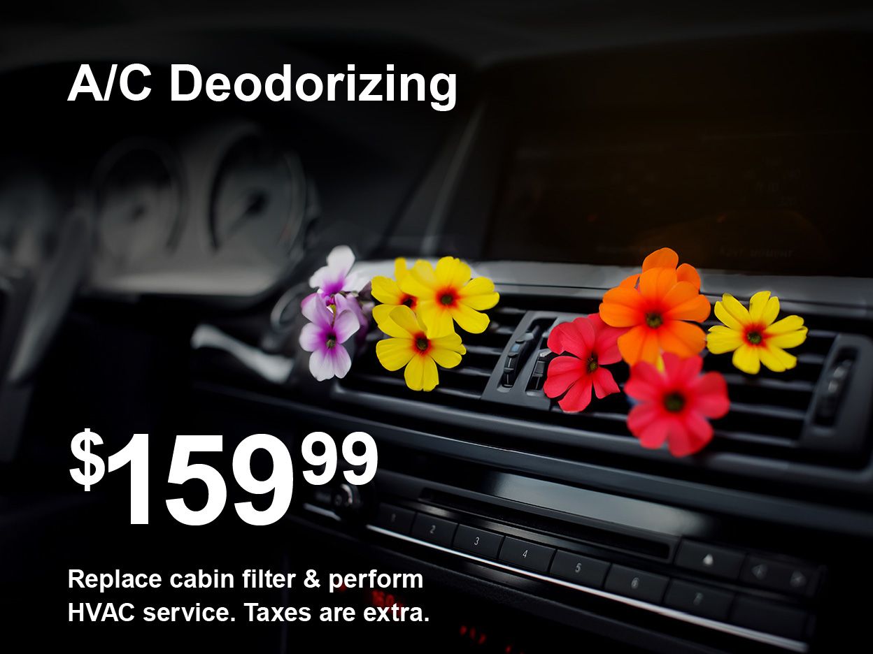 A/C Deodorizing Special