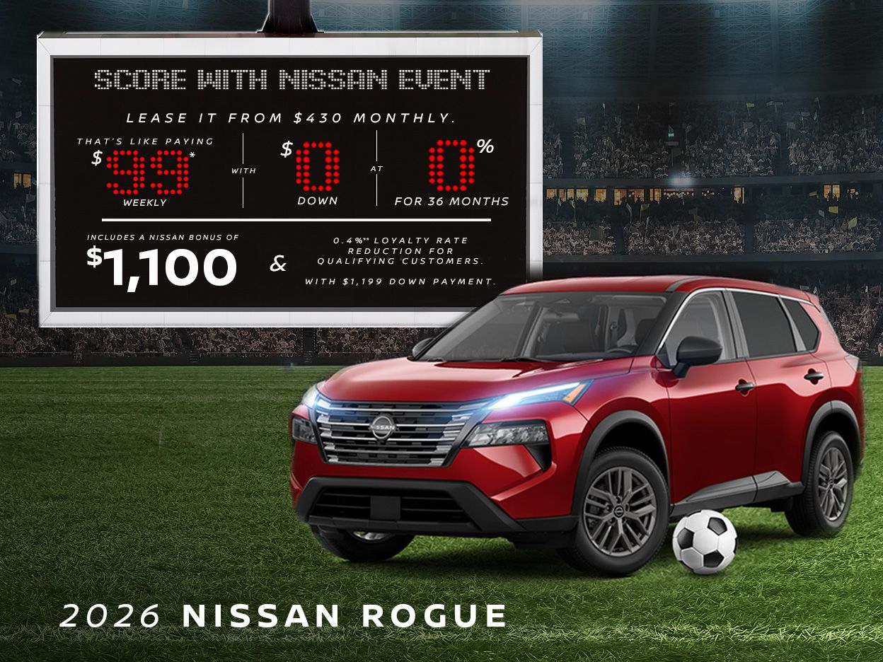 2026 Rogue - July Offer