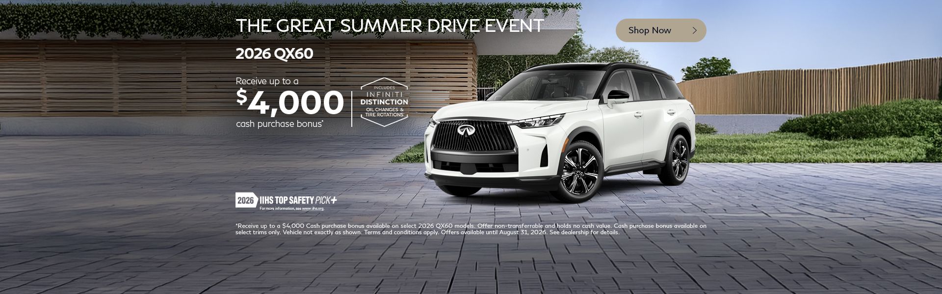 The Great Summer Drive Event | 2026 QX60