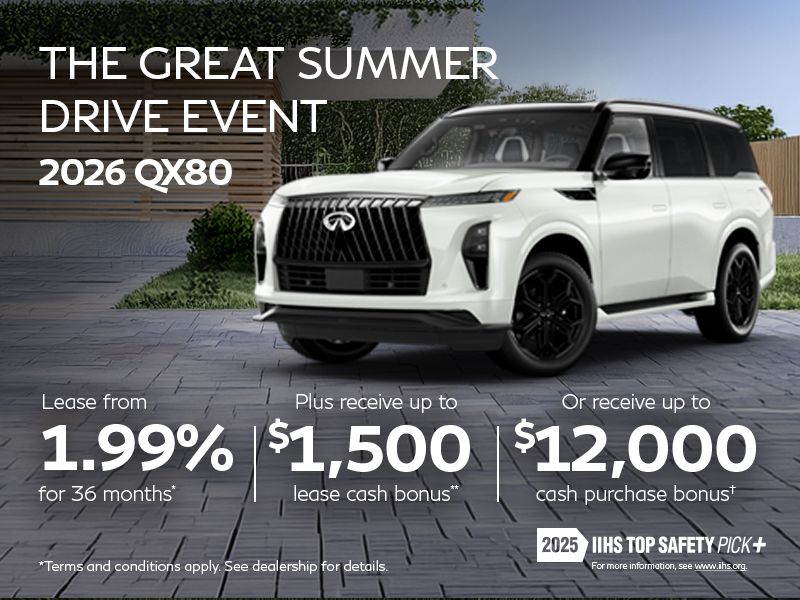 The Great Summer Drive Event | 2026 QX80