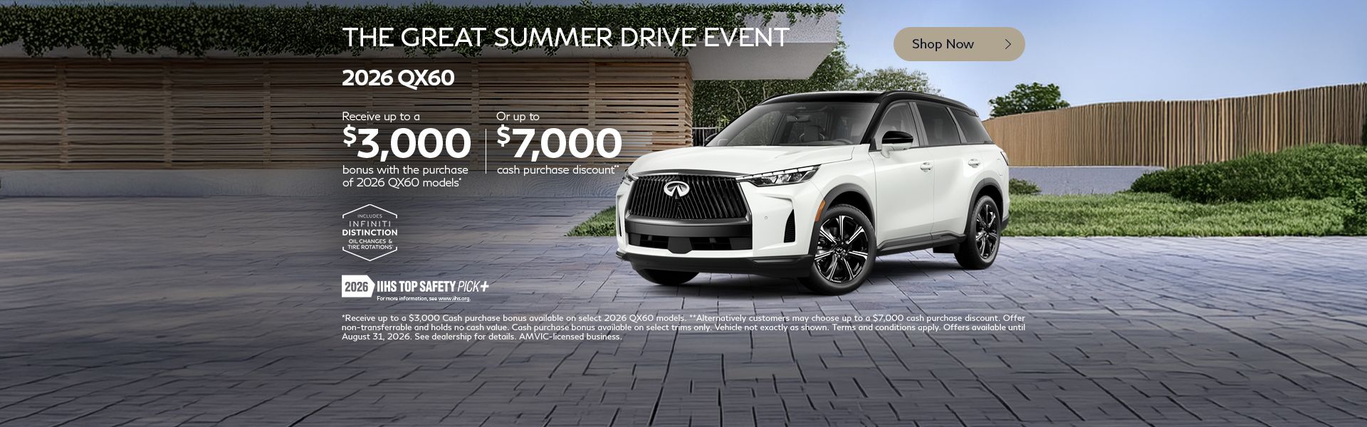 The Great Summer Drive Event | 2026 QX60