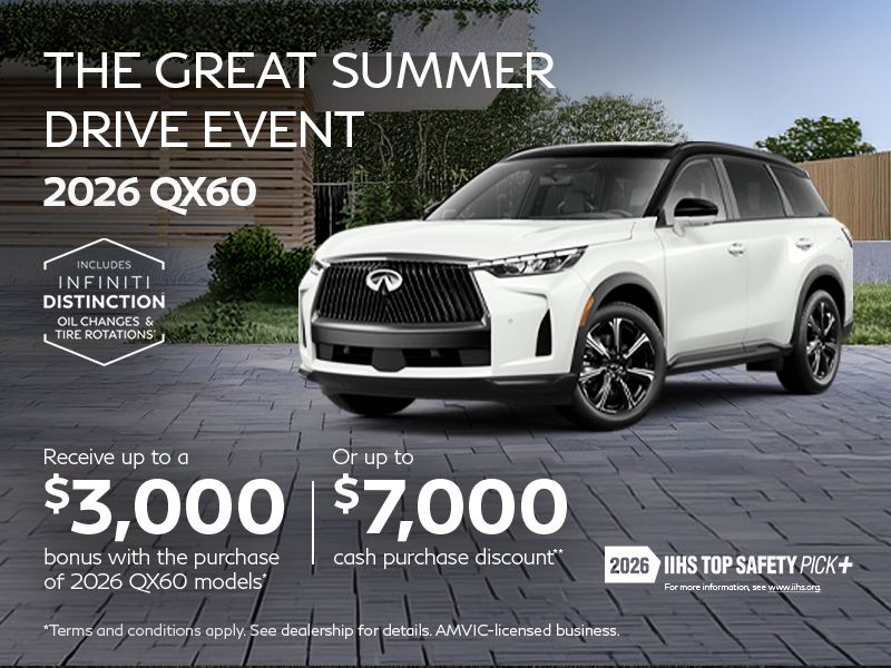 The Great Summer Drive Event | 2026 QX60