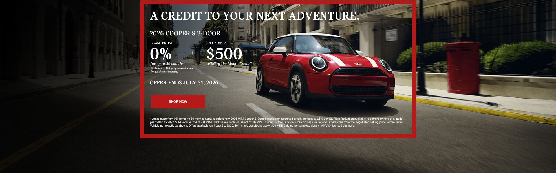 2026 Cooper S 3-Door