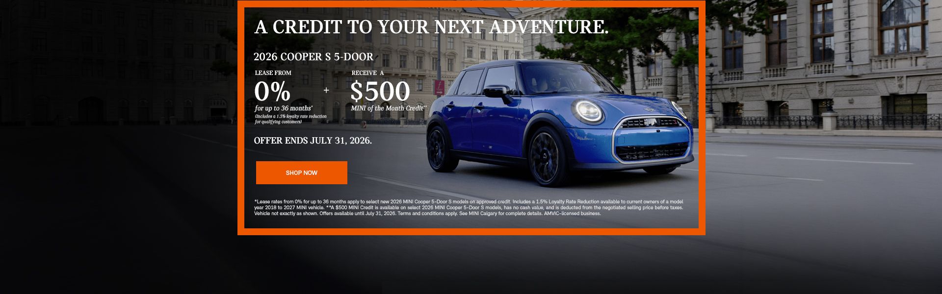 2026 Cooper S 5-door