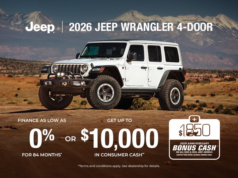 2026 Jeep Wrangler 4-door