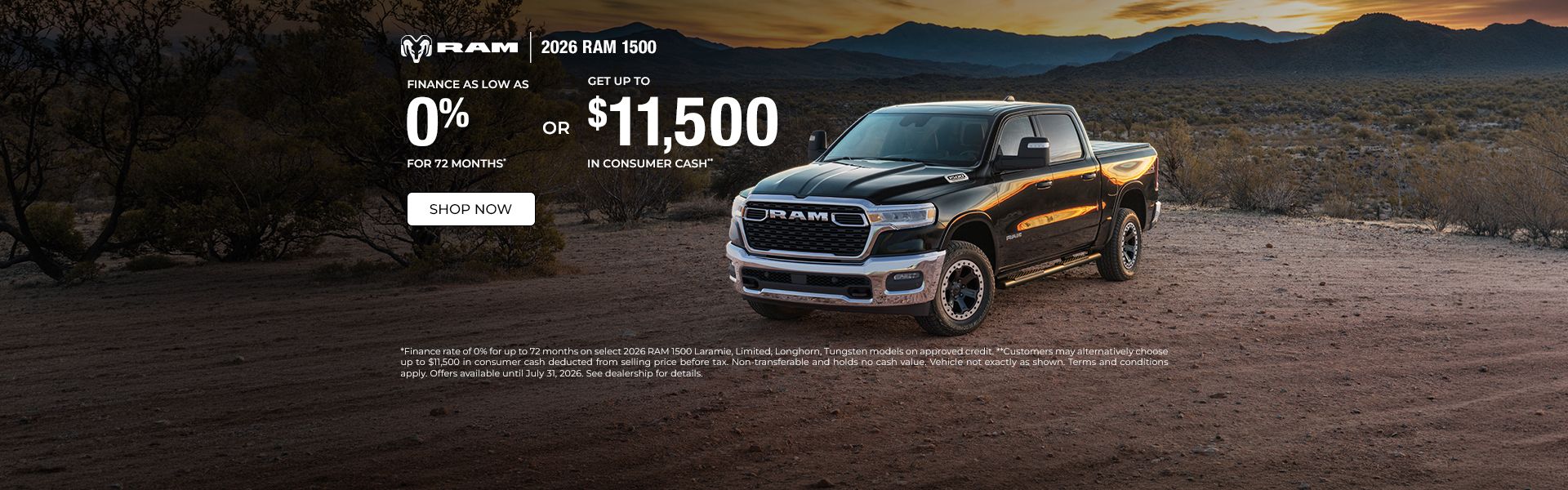 2026 RAM 1500