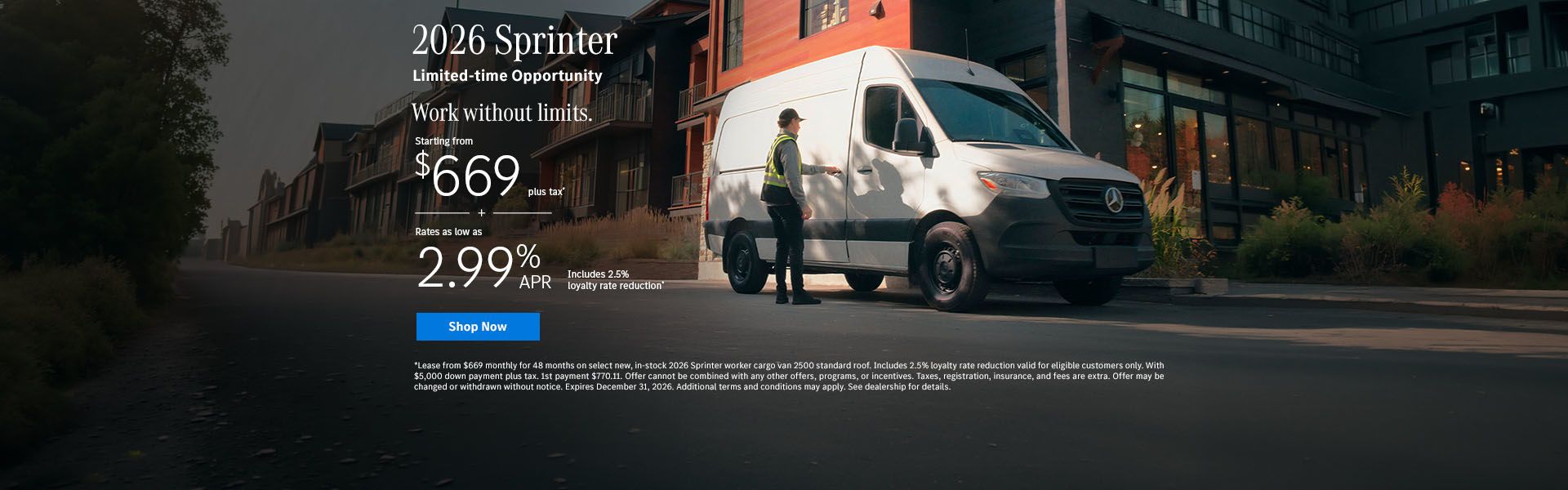 2026 Sprinter