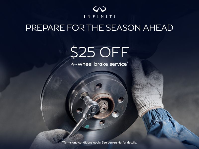 $25 Off 4-Wheel Brake Service