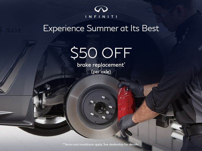 $50 off Brake Replacement (per axle)