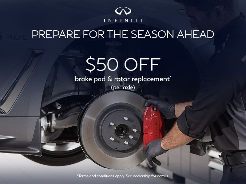 $50 Off Brake Pad & Rotor Replacement