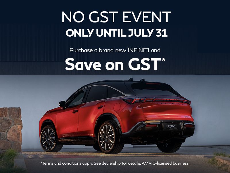 No GST Event | Only Until July 31