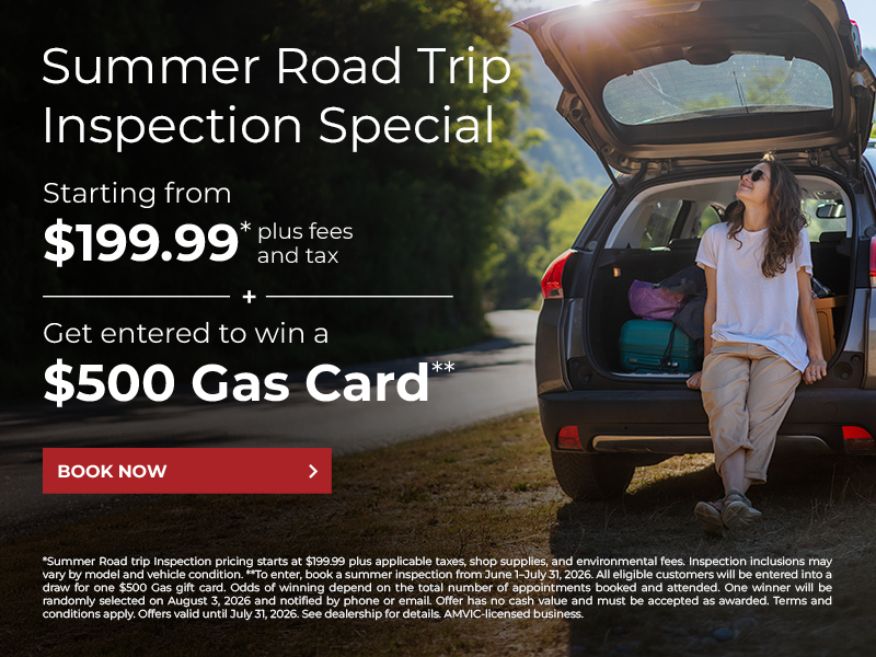 Summer Road Trip Inspection Special