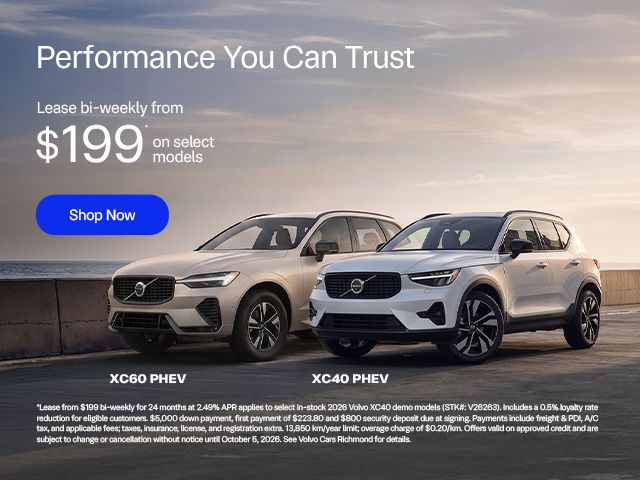 Performance You Can Trust | XC60 PHEV & XC40 PHEV
