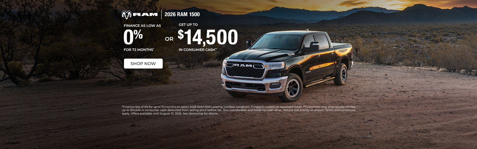2026 RAM 1500