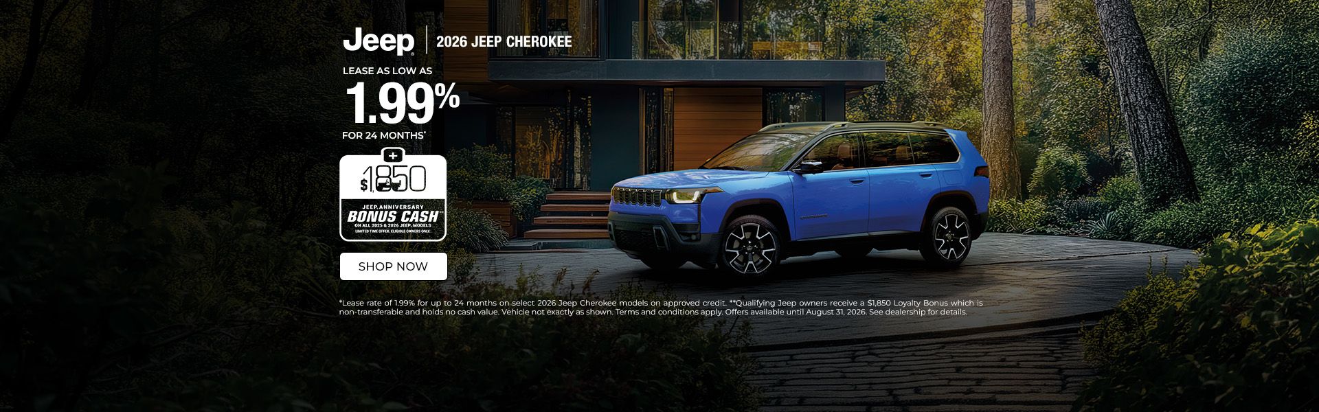 2026 Jeep Cherokee